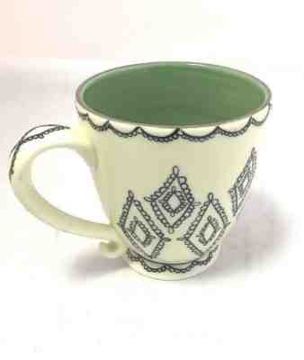 2002 Starbucks Barista Blue & White Jumbo 20 Oz. Coffee Tea Mug Cup Collection - Sold on eBay Oct, 31st 2018 for $16.00
