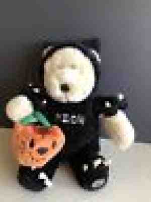 Starbucks Bearista Bear " Meow"  Halloween 2002 22nd Edition - Sold on eBay Oct, 29th 2018 for $11.99