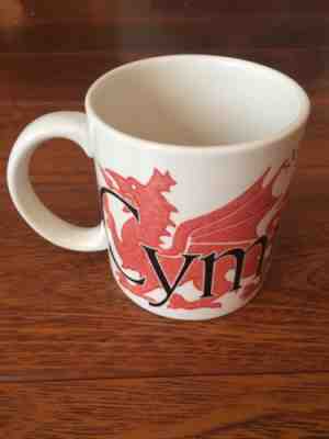 Starbucks Coffee Company Cymru Wales City Mug Collector Series 2002 Welsh 20 Oz - Sold on eBay Oct, 28th 2018 for $50.00