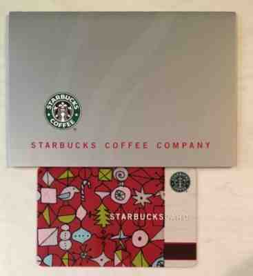 Starbucks 2002 Ornaments Card With Unique Sleeve RARE - Sold on eBay Oct, 27th 2018 for $21.00