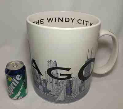 Giant Chicago Starbucks Mug Skyline Series 2.5 Gal. Series One (2002) EXCELLENT