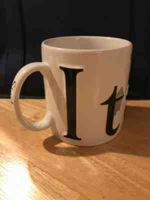Starbucks Coffee Mug Cup Italia 2002 Italian Edition Barista Soccer 3D - Sold on eBay Oct, 23rd 2018 for $14.95