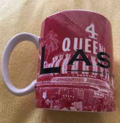 STARBUCKS Coffee Mug 2002 Las Vegas Red 16 oz Skyline Series Series 1 - Sold on eBay Oct, 21st 2018 for $2.30