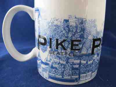 Starbucks Mug Pike Place Market Coffee The  Birthplace of Starbucks Coffee 2002 - Sold on eBay Oct, 20th 2018 for $10.00