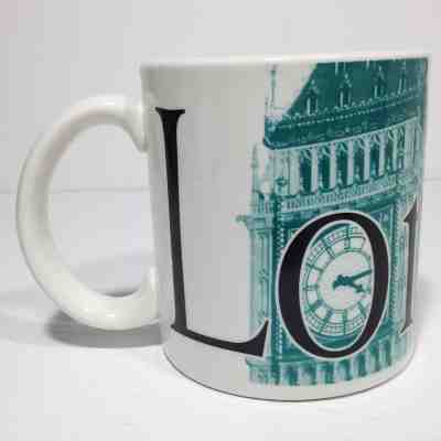 City Mug Starbucks London 2002 Collector Series Made In England - Sold on eBay Oct, 18th 2018 for $14.99
