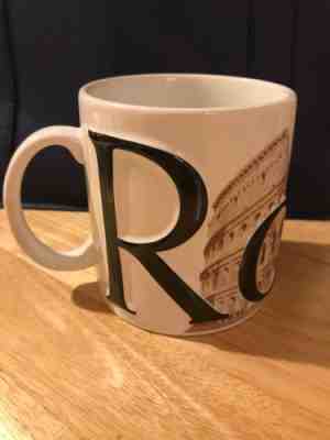 2002 Starbucks Italian Edition Barista Coffee Rome Roma Mug Collector Series 