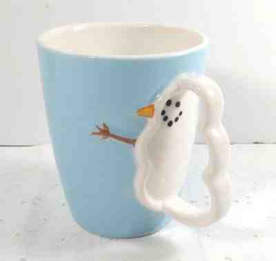 Starbucks Barista 2003 Snowman Coffee Mug Discontinued Limited Edition 3D  - Sold on eBay Nov, 15th 2018 for $18.99