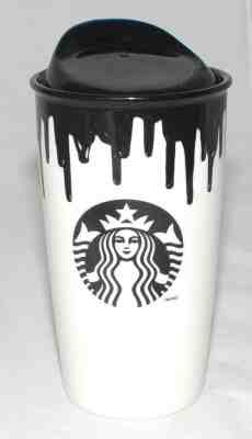 Starbucks Limited Edition Band of Outsiders Black Double Wall Traveler Mug - Sold on eBay Nov, 14th 2018 for $34.95