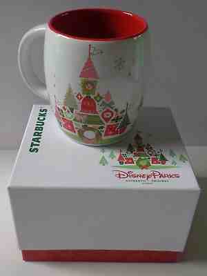 Disney Starbucks Holiday Christmas Mug Limited Edition 12 oz Mug - Sold on eBay Nov, 12th 2018 for $31.45