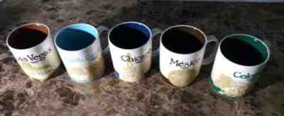 Starbucks collector series limited edition mugs 16oz Lot of 5  - Sold on eBay Nov, 9th 2018 for $25.00