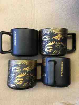 Set of 4 - Starbucks 2016 “Costa Rica” Anniversary Coffee Mug! LIMITED EDITION!  - Sold on eBay Nov, 8th 2018 for $30.00