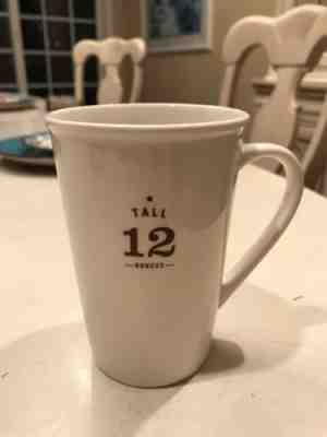 Starbucks 2010, 12 Ounces Est. 1971 White Coffee Mug/Cup Tall 12 oz. - Sold on eBay Nov, 16th 2018 for $6.99