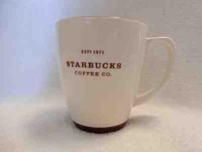 2006 Starbucks Coffee Co. Est 1971 White & Brown Coffee Mug 18 oz LOOKS GREAT - Sold on eBay Nov, 15th 2018 for $5.99