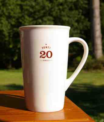 Starbucks Coffee Company 2010 Venti 20 Ounces 20oz 6" Tall Mug Cup EST. 1971 - Sold on eBay Oct, 9th 2018 for $34.00