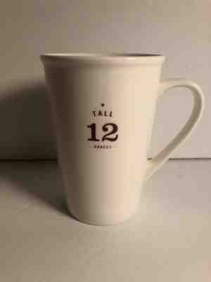 Starbucks 2010 OUNCES Est. 1971 White Coffee Mug Cup TALL 12 oz. - Sold on eBay Oct, 6th 2018 for $14.88