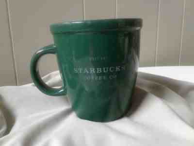 Starbucks 2001 Classic Green Barista Starbucks Coffee Co EST 1971 Mug Large 20oz - Sold on eBay Oct, 3rd 2018 for $8.00