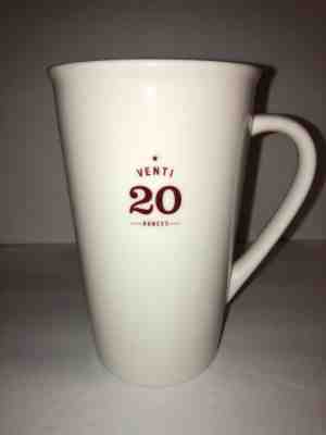 Starbucks Coffee Company 2010 Venti 20 Ounces 20oz 6" Tall Mug Cup EST. 1971 - Sold on eBay Sep, 24th 2018 for $18.88