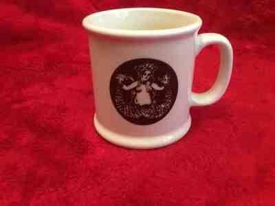 STARBUCKS FIRST STORE 1971 COFFEE TEA MUG TOPLESS MERMAID HEAVY DINER STYLE 14OZ - Sold on eBay Sep, 20th 2018 for $11.95