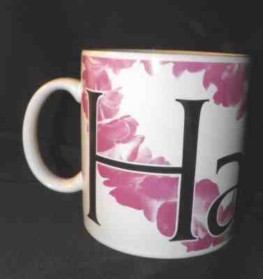 STARBUCKS City Coffee Mug HAWAII Purple Flowers Lei 20 Ounce 1994 - Sold on eBay Nov, 8th 2018 for $9.99