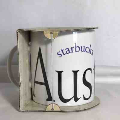 1994 Starbucks City Collectors Series Coffee Mug Australia City 20 oz - Sold on eBay Nov, 5th 2018 for $12.99