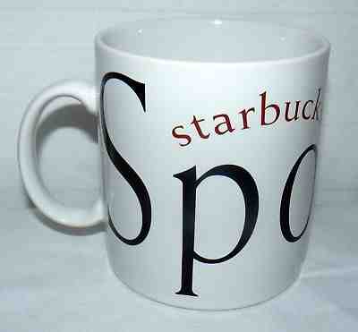 STARBUCKS COFFEE 1994 VINTAGE 18 OZ SPOKANE CITY MUG COLLECTOR SERIES BIG CUP  - Sold on eBay Nov, 2nd 2018 for $25.00