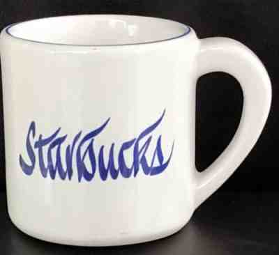 1994 Starbucks Coffee Company Rosanna Imports Mug Cup Blue White - Sold on eBay Nov, 2nd 2018 for $21.95
