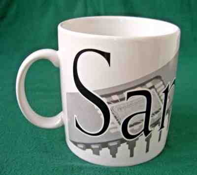 Rare 1994 Starbucks San Jose Collector Series City Mug Cup 18 fl. oz. - Sold on eBay Oct, 30th 2018 for $57.08