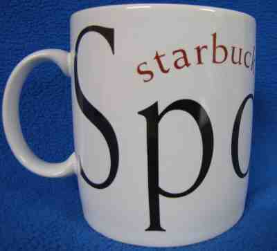 SPOKANE Starbucks Mug - City Mug Series - 1994 - USA Seller  - NWOT - Sold on eBay Oct, 21st 2018 for $24.50