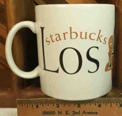 Starbucks City Mug 1994 Los Angeles Coffee Mug Cup - Sold on eBay Oct, 14th 2018 for $19.98