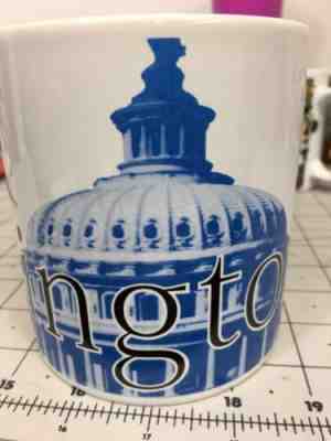 Large 20. oz. Starbucks WASHINGTON DC Coffee Mug City Collector Series Cup 1994 - Sold on eBay Sep, 10th 2018 for $9.99