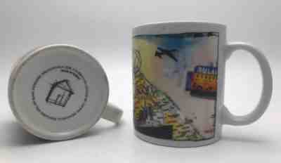 2 Starbucks Sulawesi Mugs Cups 1995 Jackal Coffee Tea Plane Aviation Map Castle - Sold on eBay Sep, 3rd 2018 for $14.98