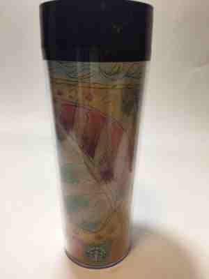 Starbucks Travel Mug Tumbler 1996 Insulated Large 16fl.oz Fall Leafs Thermo-Serv - Sold on eBay Oct, 13th 2018 for $2.00