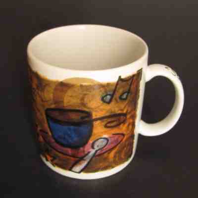 Starbucks Vintage 1998 Coffee Break Essentials Mug Coffee Cup 20 oz LARGE ARTSY - Sold on eBay Oct, 20th 2018 for $16.00
