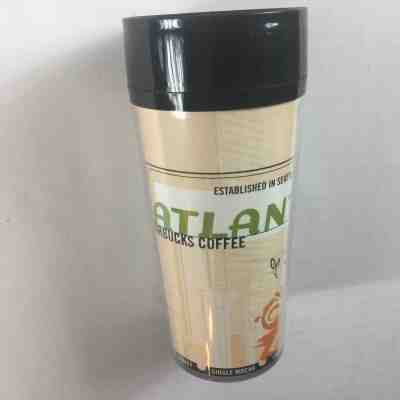 Starbucks Atlanta Tumbler VTG 1998 Mug Coffee Cup Drink 16oz Travel USA Made 90s - Sold on eBay Sep, 25th 2018 for $26.49