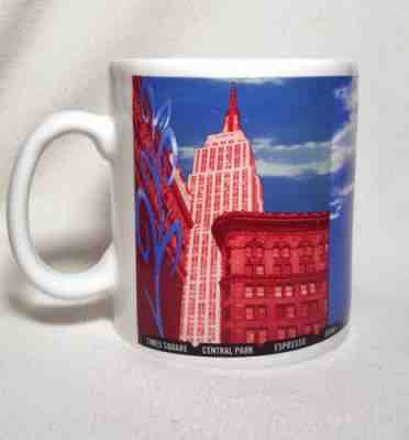 Starbucks 1998 NYC City Mug Statue of Liberty Empire State Discontinued EUC - Sold on eBay Aug, 21st 2018 for $18.20