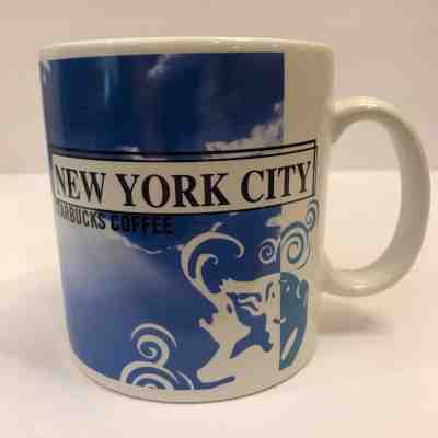 Starbucks New York City Mug Cup 1999 Ceramic 20 Oz. Coffee  - Sold on eBay Oct, 30th 2018 for $11.99