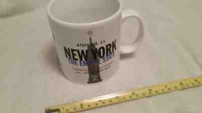Vintage Original 1999 Starbucks Coffee Mug New York The Empire State oversized - Sold on eBay Oct, 15th 2018 for $25.19