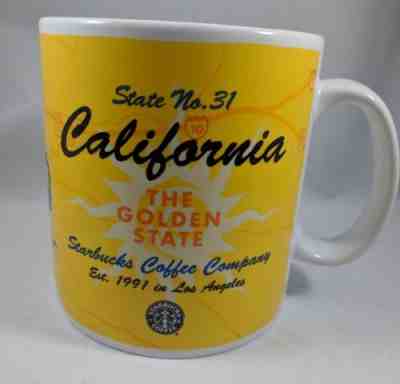 Starbucks Coffee Mug California State No.31 The Golden State Large 1999 - Sold on eBay Sep, 25th 2018 for $20.00