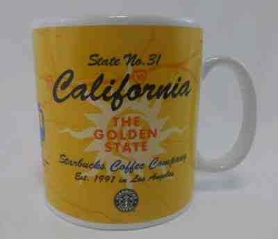 Starbucks California Large 20oz Coffee Mug Cup State No 31 The Golden State 1999 - Sold on eBay Sep, 23rd 2018 for $9.99