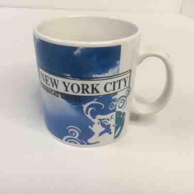 Starbucks 1999 New York City Time Square Soho Large Mug Coffee Cup 20 Oz 4 3/8" - Sold on eBay Sep, 4th 2018 for $11.88