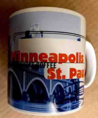 LARGE 20 oz. Starbucks Mug~1999 City Series MINNEAPOLIS ST. PAUL~PRISTINE SHAPE - Sold on eBay Sep, 4th 2018 for $8.99