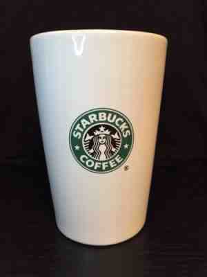 STARBUCKS COFFEE XL EXTRA-LARGE MUG/UTENSIL HOLDER VASE “BARISTA” YEAR 2000 - Sold on eBay Nov, 14th 2018 for $9.00
