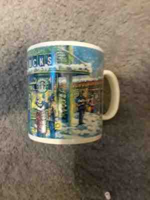 Vintage 2000 Starbucks Christmas scene truly beautiful mug - Sold on eBay Nov, 13th 2018 for $7.10