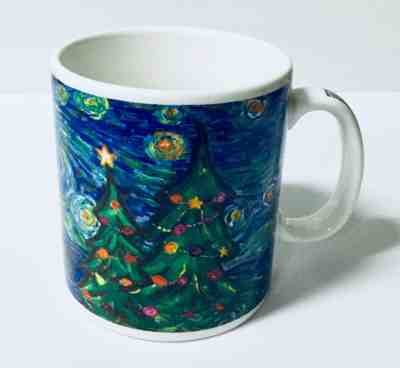 Starbucks 2000 Christmas Holiday Barista Starry Night  20 ounce Coffee Mug - Sold on eBay Sep, 23rd 2018 for $15.00