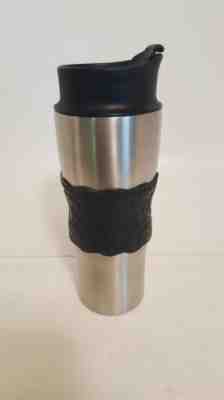STARBUCKS 2000 Stainless Steel FRENCH PRESS Travel Mug Cup 16oz pre owned  - Sold on eBay Sep, 7th 2018 for $24.99