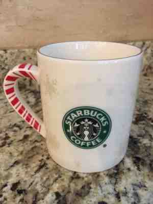 Starbucks 2001 Candy Cane Snowflake Cup Mug - Sold on eBay Nov, 12th 2018 for $10.00