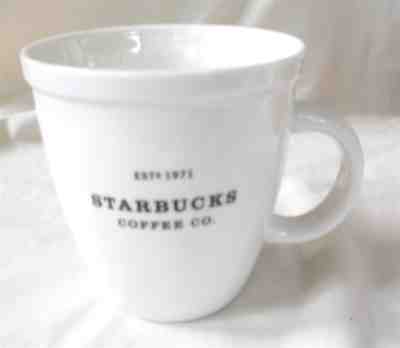 Starbucks Mug 2001 Large Barista Starbucks Coffee Co Est 1971 - Sold on eBay Nov, 11th 2018 for $4.50