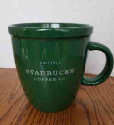 Starbucks Coffee Mug Green Barista 16oz Coffee Cup 2001 - Sold on eBay Oct, 22nd 2018 for $8.75