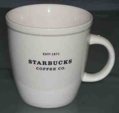 2001 STARBUCKS BARISTA18 oz Mug / Coffee Cup - White - Sold on eBay Oct, 20th 2018 for $9.99