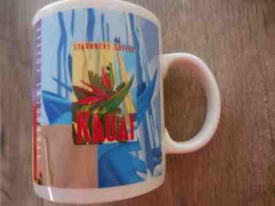 Retired HAWAII STARBUCKS 2001 Kauai Coffee Mug  - Sold on eBay Oct, 19th 2018 for $7.35